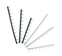 WEKAMOS 6 Piezas Miniature Road Fence Railway Model Accessory DIY Micro Landscape Table Barrier For Train Diorama with In and