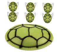 WEKAMOS 7 Piezas Disfraz de Tortuga EVA para Mochila Ajustable para Halloween y Carnaval Accesorios Reutilizables para Fiestas Temáticas Rol Infantiles