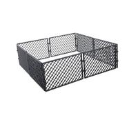 WEKAMOS 8 Piezas Alambre de púas de Malla Protectora Juguetes constructivos para Juguetes de construcción para el plastico Dark Grey
