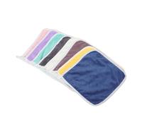 WEKAMOS 8 Unidades Toallas de Mano para Baño Infantil de Felpa Coral Suaves Toallas Cuadradas para Lavar el Rosto para Bebés y Niños Estilo Aleatorio