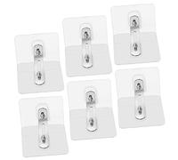 WEKAMOS Anclajes Adhesivos Antivuelco Para Muebles 6 Piezas, Kit De Seguridad Para Muebles De Pared a Prueba De Bebés, Resistente y Duradero, Adecuado Para Armarios y Estanterías Hogar Niños