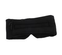 WEKAMOS Antifaz para Dormir Ajustable de Algodón Negro, Cubierta Ojos Que Bloquea la Luz, Adecuado para Viajeros y Parejas de Televidentes Nocturnos