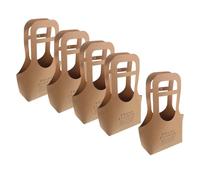 Wekamos Bolsa De Regalo Para Ramos De Flores Kraft Con Asa 5 Unidades Embalaje Floral Natural Para Día De La Madre Bodas CumpleañOs Y San ValentíN TamañO 15.74X8.66X3.93In