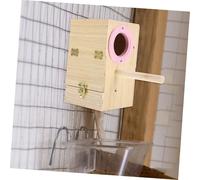 WEKAMOS Caja De Cría De Loros De Madera Nido para Pájaros Útil para Criadero De Pájaros Nido De Madera para Criar Loros Casa