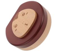 WEKAMOS Caja de Dientes de Leche de Madera Duradera para Niñas Caja de Recuerdos Versátil para Almacenar Dientes Deciduos y Mechón de Cabello Diseño Artístico para Regalo Infantil