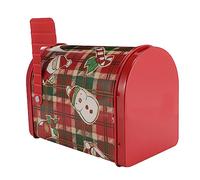 WEKAMOS Caja De Lata Creativa Para Obsequio Caja De Dulces De Metalica Navidad Para Almacenar Galletas