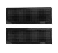WEKAMOS Cajas Humidificadoras Rectangulares Negras 2 Piezas Regulador de Humedad Preciso para Humidor de Gabinete y Sistema de Humidificación de Cigarros en Oficina y Viaje