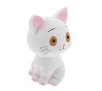 WEKAMOS Cat Money Bank Unbreakable Coin Pot Animal Statue Savings Box Educational Gift For Boys and Birthday Present