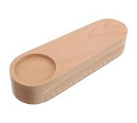 WEKAMOS Clapper de Sastre de Haya Natural Herramienta Multifunción para Planchar Costuras Prensador de Dobladillos y Bloque para Acabado de Tela con Alfiletero Integrado Accesorio para