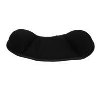 WEKAMOS Cojín Ergonómico para Cochecito Negro Soporte Cervical y Transpirable Accesorio para Viaje y Asiento de Niña Bolsa Lateral Organizadora
