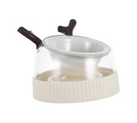 WEKAMOS Comedero Antivoracidad para Mascotas Cuenco para Perros y Gatos Diseño Inclinado para Alimentación y Prevención De Derrames Comedero Portátil para Agua y Comida