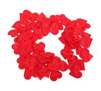 WEKAMOS Confeti de Corazones de Esponja 35 CM Rojo 100 Piezas para Decoración de Mesa en San Valentín Bodas y Despedidas de Soltera Confeti Decorativo Romántico para Fiestas y Eventos