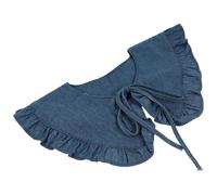 WEKAMOS Cuello Falso de Media Camisa Desmontable para Dama Accesorio de Ropa Transpirable y Cómodo Cuello de Blusa Multiusos para Oficina y Uso Casual