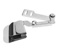 WEKAMOS Encuadernadora Profesional de Metal para Máquina de Coser Industrial Accesorio Pequeño Pie Dobladillo Enrollado para Ribetear y Plegar Telas Dobles Compatible Costura Doméstica
