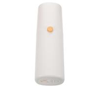 WEKAMOS Estuche Compacto para Cepillos De Dientes Portátil Blanco, Caja Organizadora Válvula Transpirable, Envase De Viaje para Pasta Dental y Vaso para Cepillo, Adecuado Camping y Escuela