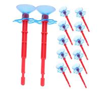 WEKAMOS Flechas de Plástico Ventosas para Niños Pequeños, Tamaño Mediano, Juguete Deportivo al Aire Libre, Accesorios de Repuesto para Lanzador de Araña, 12 Piezas