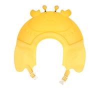 WEKAMOS Gorro de Baño Ajustable para Diseño de Cangrejo Protector de Orejas y Visera para Lavar Cabeza sin Mojar Cara para Bebés