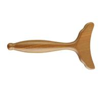 WEKAMOS Herramienta Masajeadora de Madera para Gua Sha Tablero Portátil de Sirena para Masaje Facial y Corporal Relajación Muscular y Terapia de Raspado Cuidado Personal y Spa