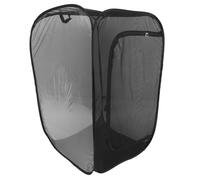 WEKAMOS Jaula De Insectos Casa De Mariposas De Malla Recinto De Jaula De Bichos De Reproducción De Insectos De Poliéster Negro