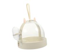 WEKAMOS Jaula Transportadora para Hámster Ventilada y Duradera Caja Portátil para Chinchillas y Pequeños Roedores para Camping y