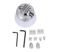 WEKAMOS Juego de Herramientas para Grabado y Engaste de Joyas con Soporte Giratorio 360°, Abrazadera de Acero Inoxidable para Piedras, Compacto y Portátil para Joyeros Profesionales