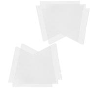 WEKAMOS Láminas de Malla Plástica para Manualidades de Bolsos, 2 Unidades 40x33 Cm, Material Resistente para Bordado y Crochet, Plantilla para Hacer Bolsos de Hombro y Proyectos