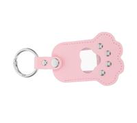 WEKAMOS Llavero Conmemorativo para Pelo de Mascotas Cuero PU Diseño de Pata Creativa y Almacenamiento Duradero Recuerdo Especial para Amantes de Perros y Gatos Regalo Significativo