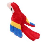 WEKAMOS Marioneta de Dedo Loro Miniatura Interactiva para Niños Tamaño Pequeño Material Felpa Suave Accesorio Educativo para Juego Narrativo y Desarrollo del Lenguaje 1 Unidad