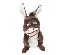 WEKAMOS Marioneta de Mano Burro de Peluche Suave para Cuentos y Interactivos Juguete de Animales para Mejora Habilidades Comunicativas y Creatividad Familiar