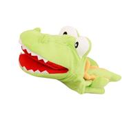 WEKAMOS Marioneta de Mano Cocodrilo de Peluche Suave para rol y Interactivo para para Educación Temprana y Fiestas