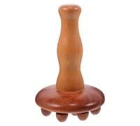 WEKAMOS Masajeador Abdominal de Madera para Alivio Profundo y Terapia Corporal Diseño de Múltiples Dientes Compacto y Eficaz en Casa o Viaje