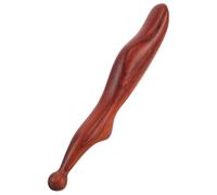 WEKAMOS Masajeador de Madera de Sándalo para Cuerpo y Pies Herramienta Gua Sha con Stick de Acupresión para Relajación Muscular Recuperación y Terapia Meridiana Masajeador Manual para
