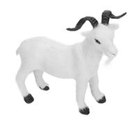 WEKAMOS Modelo de Cabra Simulada Realista, Figura de Animal Terrestre Educativa, Juguete Didáctico de Criatura Terrestre, Decoración y Aprendizaje en Juego, Tamaño Mediano