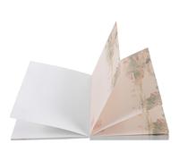WEKAMOS Notas Portátiles Estilo Chino Papel Antiadherente Notas Prácticas para Mensajes y Planificación de Papel Suave para Oficina y Uso Escolar Diseño Artístico Tradicional