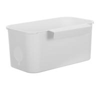 WEKAMOS Organizador Colgante para Cuna Ñiño Crema, Cesta Lateral para Pañales y Juguetes, Bolsa de Almacenamiento Junto Cama, Adecuado para Guardería y Dormitorio