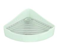 WEKAMOS Orinal Triangular de Cerámica para Mascotas Pequeñas, Baño Antideslizante Base Filtrante, Entrada Baja para Conejos, Cobayas, Chinchillas y Hámsters, Color Agua Turquesa,