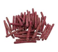 WEKAMOS Palitos para Masticar Conejo Bolsa Snacks Naturales con Heno Mezcla de Flores y Harina Juguetes para Conejos Cobayas Hámsteres y Chinchillas Promueven Digestión y Salud Dental