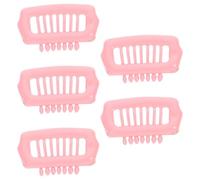 WEKAMOS Pinzas Pelo para Mascotas Pequeñas 5 Unidades 2,3 Cm, Clips Decorativos Antideslizantes de Abs para Perros, Gatos y Conejitos, Accesorios de Aseo para Mascotas Pequeñas