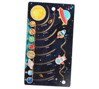 WEKAMOS Puzzle Sistema Solar de Madera para Educativo de Planetas Coloridos Desarrollo Cognitivo y Habilidades Lógicas para Cumpleaños y Aprendizaje Temprano