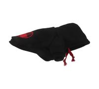 WEKAMOS Sudadera con Capucha para Perro XS 1-3 LB con Forro Polar a Cuadros Negros, Ropa Cálida para Mascotas Pequeñas Adecuado para Invierno y Uso Diario