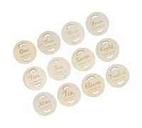 WEKAMOS Tarjetas de Adhesivas para Fotos Primer Año Decorativas para Shower y Cumpleaños