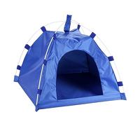 WEKAMOS Tienda De Campaña para Mascotas Cama para Perros Plegable De Tela Oxford 40x40x35 Cm para Uso Al Aire Libre Varilla De Fibra Desmontable