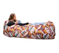 WEKAPO Tumbona Hinchable, portátil, a Prueba de Agua y diseño antifugas de Aire, Ideal para Patio Trasero, Playa, Viajes, Camping, picnics y Festivales de música