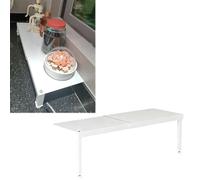 WEKONUMEX Cubre Tablero de Ventana, Estante Extensible for alféizar de Ventana Ajustable en Varios tamaños(Tall-L)