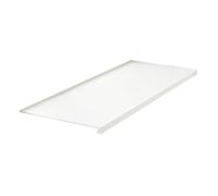 WEKONUMEX Cubre Tablero de Ventana, Placa extensora de alféizar de Ventana de Acero al Carbono, Base magnética, Estante sin Taladro, Varios tamaños(60x20cm/24x8in)