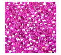 WEKONUMEX Cuentas de Cristal bicono de Vidrio, Cuentas De Cristal Bicono De 3 Mm, Paquete De 200 AAA, Multicolor(302 Rose)