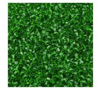 WEKONUMEX Cuentas de Cristal bicono de Vidrio, Paquete de Cuentas Sueltas bicono de Cristal de 3mm de 200 Chapado AAA Multicolor for joyería DIY(317 Grass Green)