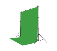 WEKONUMEX Fondos para fotografía, Fondo Verde Croma de 3x4 Metros for fotografía y reuniones virtuales