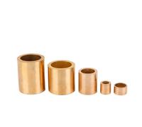 WEKONUMEX Latón Cobre Pulvimetalurgia, 2/5/10 Piezas de bujes de latón/Bronce de 8 mm de diámetro Interior, Varios tamaños, metalurgia de Polvos(8x14x8 5pcs)