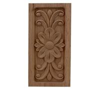 WEKONUMEX Madera Tallada Patas de los Muebles, Patas de Muebles de Madera Tallada, Apliques Decorativos de Repuesto for Muebles, Varios tamaños(16x6.5cm/6.3x2.6inch)